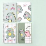 Notebook A5 Motif Astronot Buku Catatan untuk Sekolah, Kuliah, dan Kerja - Dino
