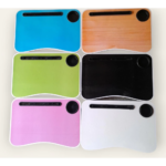 Meja Belajar Lipat Anak Laptop Portable Serbaguna Motif Polos - Putih Polos - Image 8