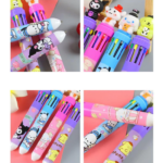 Pena Gel Pulpen Ballpoint Tinta 10 Warna Warni Motif Karakter Lucu - Kuromi - Image 5