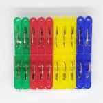 Jepitan Baju 20PCS Warna Warni Anti Slip Tahan Lama - Image 5