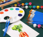 Kuas Lukis Lancip Datar Serbaguna Cocok untuk Pemula - Lancip - Image 2