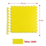 Matras Evamat Puzzle Alas Lantai Lembut Bermain Anak Anti Slip - Kuning - Image 6