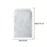 Kain Pouch Nylon Kantung Saringan Filter Susu Kacang kedelai Almond - 36x24x80 - Image 7