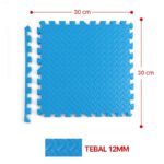Matras Evamat Puzzle Alas Lantai Lembut Bermain Anak Anti Slip - Coklat - Image 6