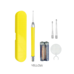 Korek Kuping Nyala LED Pembersih Telinga Aman untuk Anak dan Dewasa - Kuning - Image 7