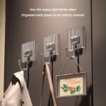 Gantungan Tempel Dinding Hook Acrylic Akrilik Design Luxury Ukuran 6x6cm - Image 6