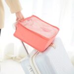 Set Perlengkapan Make Up 6 in 1 untuk Traveling dan Penyimpanan Praktis - ABU - Image 2