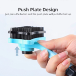 Sisir Grooming Brush Anjing Kucing Kelinci Self Quick Cleaning Praktis - Pink - Image 5