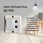 Saklar IB Stop Kontak Sakelar Tanam Indoor Standar SNI - SZ-913