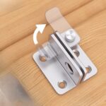 Grendel Kait Slot Pintu Geser Stainless Kuat dan Tahan Karat - Image 7