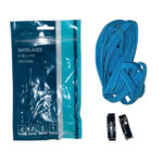 Tali Sepatu Karet Elastis dengan Pengunci untuk Aktivitas Harian - Blue