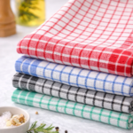 Kain Lap Serbet Kotak Katun Jumbo Halus Multifungsi - Image 7