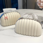 Kotak Tisu Desain Pouch Pita Lucu Aesthetic Minimalis Tissue Box Kamar - Image 5