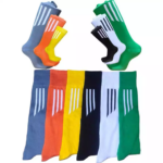 Kaos Kaki Sepak Bola Futsal Panjang Bergaris Pria Dewasa Olahraga - Hijau - Image 5