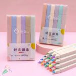 Stabilo Highlighter Tint Marker Set 6 Warna Tipis Tidak Tembus Kertas - Image 6