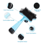 Sisir Grooming Brush Anjing Kucing Kelinci Self Quick Cleaning Praktis - Orange - Image 2