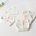 Celemek Makan Bayi Disposable Apron Baby Sekali Pakai Isi 10 - Image 3