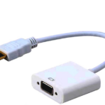 Kabel Converter HDMI to VGA VGA to HDMI Plus Audio Resolusi 1080p - HDMI TO VGA