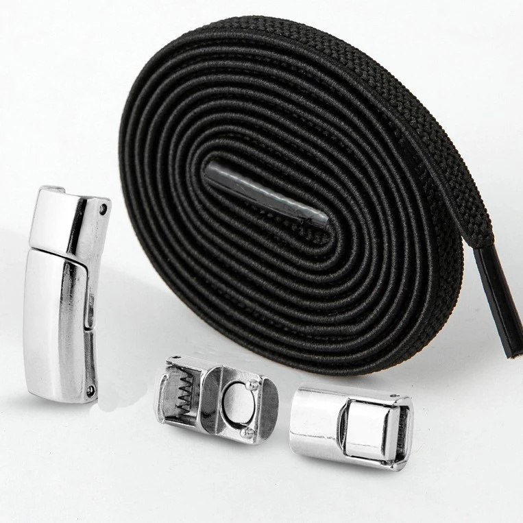 CYEGqeSFXbhpPSW6eVQXPP4WjYLsrTH8nCeutWgC Tali Sepatu Karet Elastis dengan Pengunci untuk Aktivitas Harian - Black - Image 1