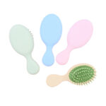 Sisir Anak Kecil Bulat Mini Hair Brush Praktis Dan Nyaman Bagi Sikecil - Putih - Image 5