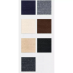 Karpet Puzzle Polyester Polos Alas Lantai Kantor Rumah Hotel Nyaman - Abu Gelap - Image 5