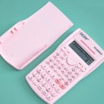 Kalkulator Ilmiah SinCosTan 240 Fungsi Layar LCD HD Baterai L1131 - Pink - Image 6