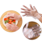 Sarung Tangan Latex Plastik Sekali Pakai Steril 100 Pcs Aman Higienis - S - Image 3