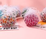 Squishy Rainbow Bola Multi Color Bola Jelly Anti Stress Anggur - Image 3