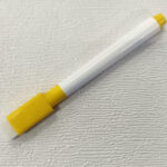 Spidol Hitam Warna Warni Whiteboard Kecil Marker Anak Anak 2 In 1 - Kuning
