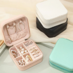 Box Penyimpanan Anting Kalung Aksesoris Perhiasan Simple Cantik Elegan - Tosca - Image 5