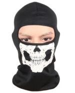 Masker Ninja Pria Model Motor Berkendara Anti Debu Polusi Nyaman - Tengkorak - Image 7