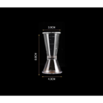 Gelas Ukur Takar Acrylic Jigger Measuring Cup Transparan - 10-20ml - Image 7