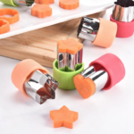 Cetakan Alat Pemotong Sayuran Buah Bekal Bento Anak Sekolah - 6in1 - Image 8
