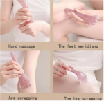 Sisir Guasha Face Massager Terapi Alat Pijat Wajah Kepala Leher Kaki - Image 3