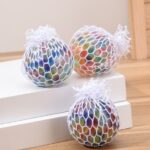 Squishy Rainbow Bola Multi Color Bola Jelly Anti Stress Anggur - Image 4