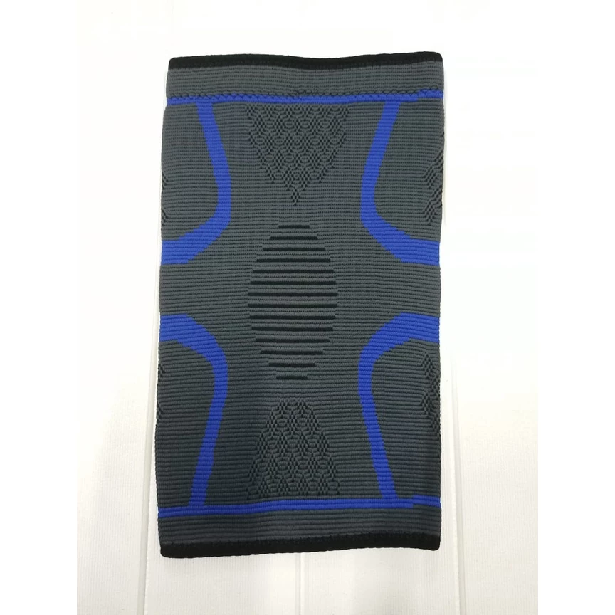 EXdvcLoCgJSVTkwsCOocGXLP4wdj5OtgTwcqSUlf Deker Lutut Olahraga Elastis Nylon Sport Compression Knee Pad - Biru - Image 1