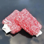 Sarung Tangan Cuci Kendaraan Microfiber Wash Mitt Ala Korea Lembut - Image 3