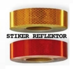 Stiker Kir Dishub Mobil Box Diamond Grade Reflector Pemantul Cahaya - Merah - Image 4