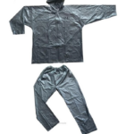 Jas Hujan Motor Besar Jumbo Big Size XXXL Extra Large PVC Lentur - Hitam - Image 2