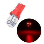 Lampu LED T10 Model Jagung Warna Senja Kota Sein 5 Mata 5 Titik untuk Mobil dan Motor - Putih - Image 4