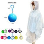 Jas Hujan Lipat TravelShield Praktis dengan Gantungan - Image 6