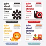 Kartu Pintar Stimulasi Edukasi Untuk Bayi Visual Cards - Color 1 - Image 4