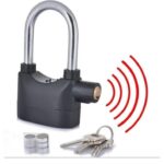 Gembok Motor Alarm Ring Panjang Anti Maling Suara Alarm Keras Sensitif - ring panjang