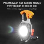 Senter Darurat Lengkap dengan Korek Elektrik, Peluit, dan Obeng untuk Pertolongan SOS - Image 6