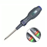 Obeng Tespen Listrik Dual LED Tester dengan Indicator Sensor