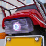 Lampu Stop Rem Projie Mini Rainbow Flash Running Universal - Image 6