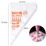 Plastik Segitiga Papping Piping Bag Pencetak Adonan Hiasan Kue Contong - Besar - Image 6