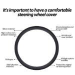 Sarung Setir Mobil Universal Silicone Cover Stir Mudah Dipasang - Image 2