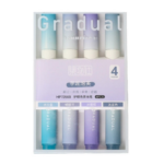 Spidol Highlighter 1 Set Isi 4 Warna Variatif - Image 4