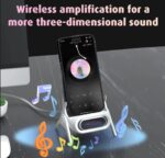 Holder Charger Wireless Magnetic 15W dengan Dudukan Fast Charging - Image 2